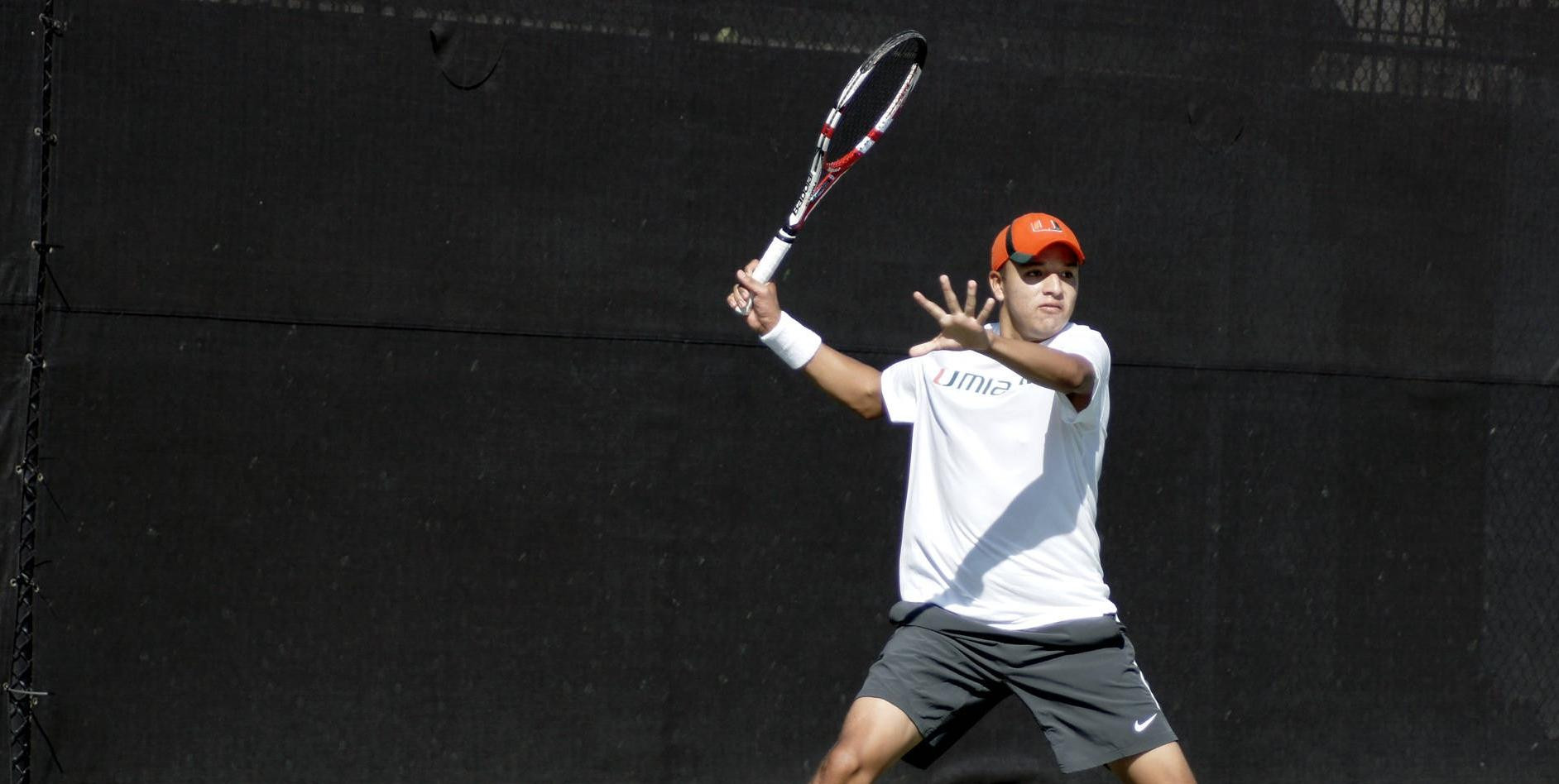 @CanesMensTennis Competes At Championships