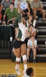 `Canes Volleyball Takes Down Virginia Tech, 3-0