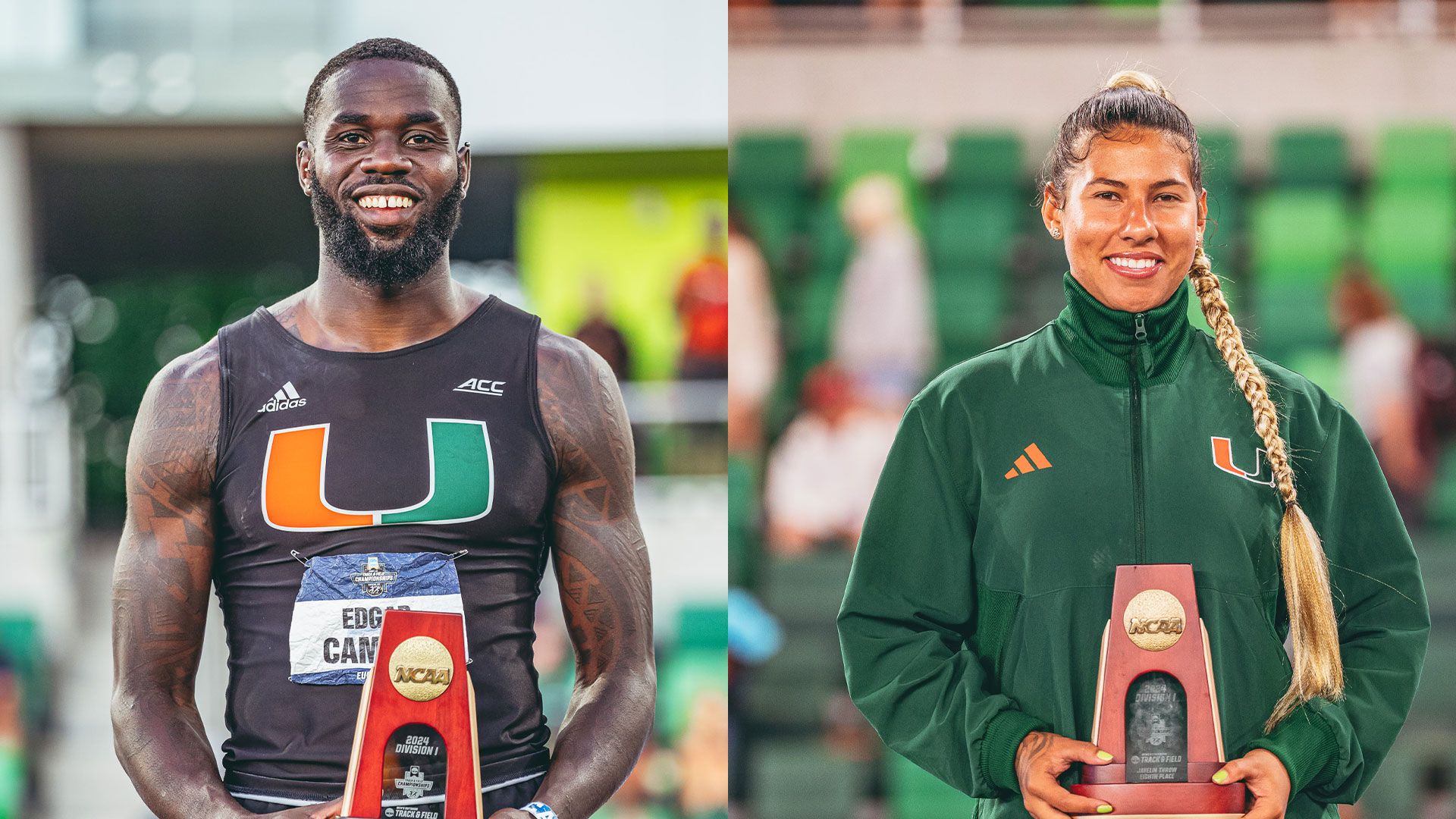 Campre and Teixeira Tabbed First Team All-Americans On Day Two In Eugene