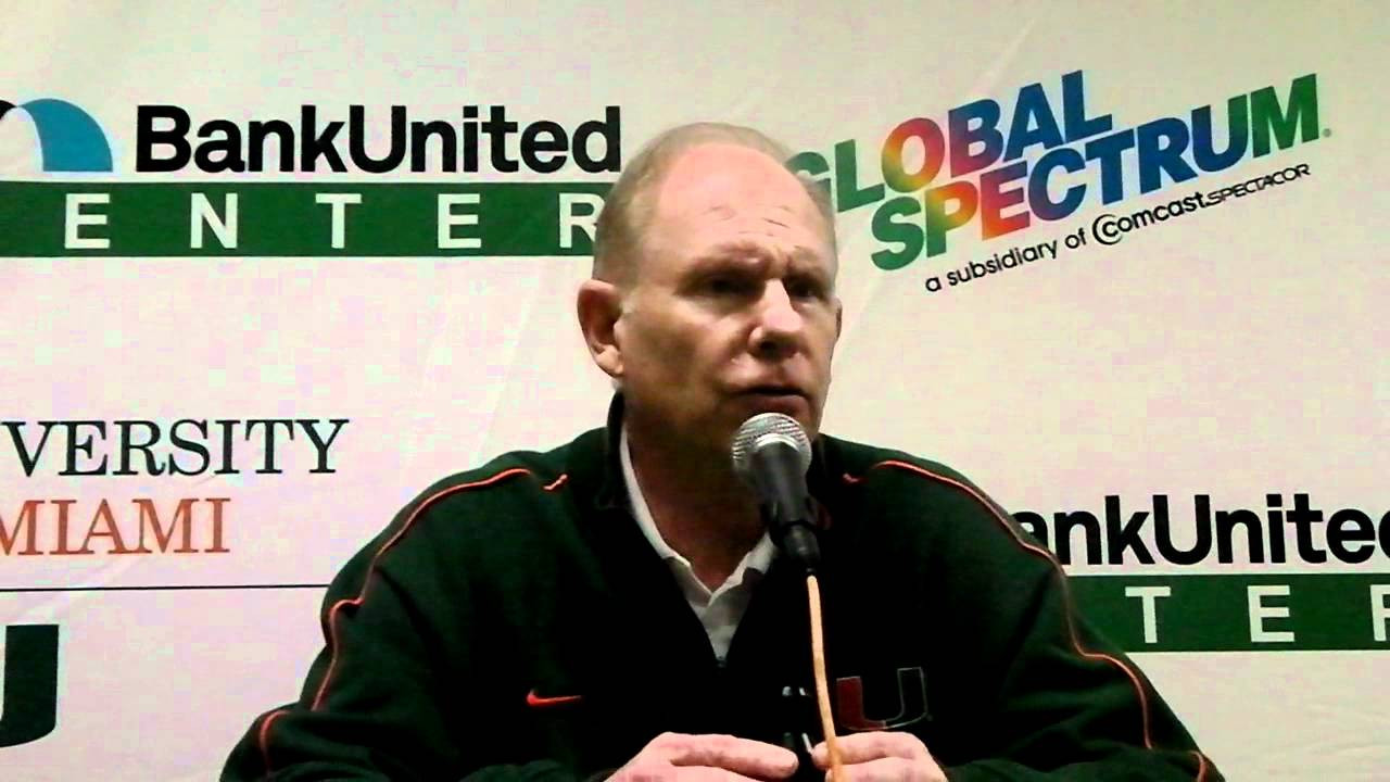 Head Coach Jim Larranaga (12/2)