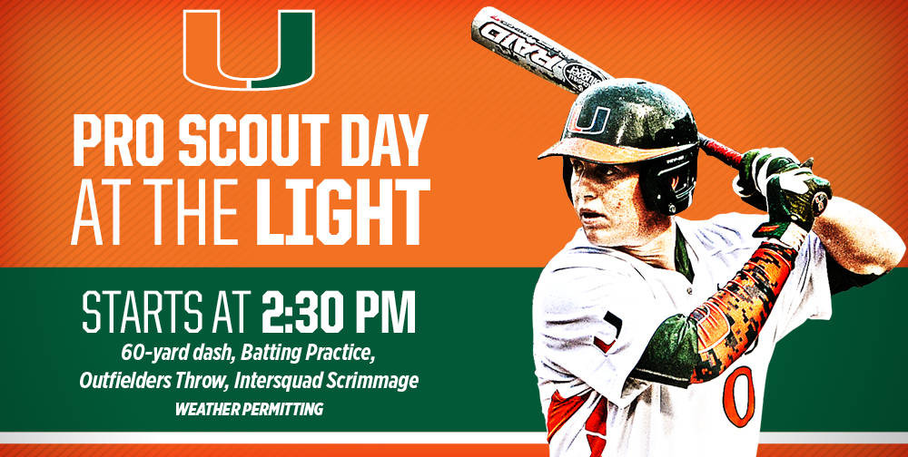 @CanesBaseball to Hold Scout Day at The Light