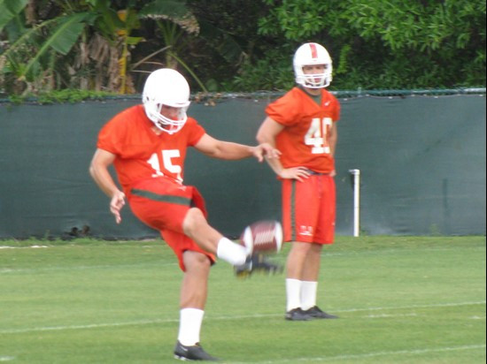 University of Miami Football Spring Practice No. 2