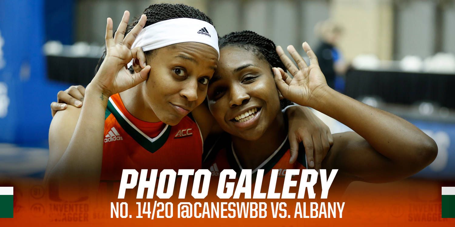 Photo Gallery: Canes WBB vs. Albany