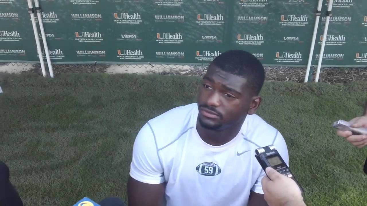 Jimmy Gaines #CanesCamp - Aug. 6 2013