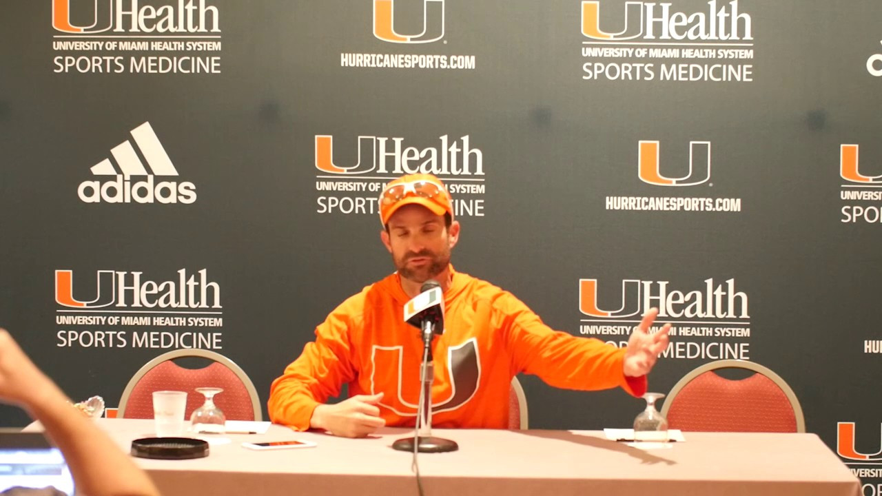 Manny Diaz | Post Practice Presser | 12.24.16