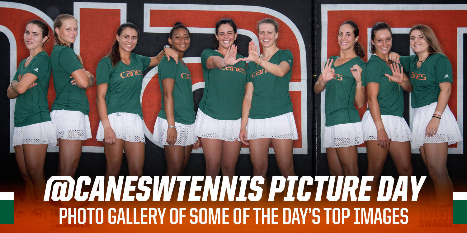 Pictures: @CanesWTennis 2016 Photo Day