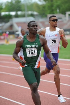 Anthony Wolliston at 2013 ACC Outdoor Championships