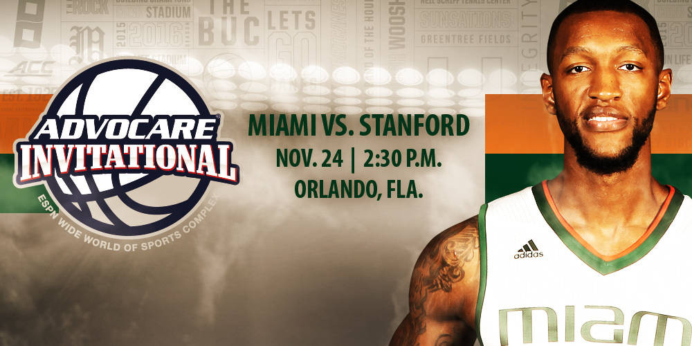 Miami Will Open with Stanford in Orlando