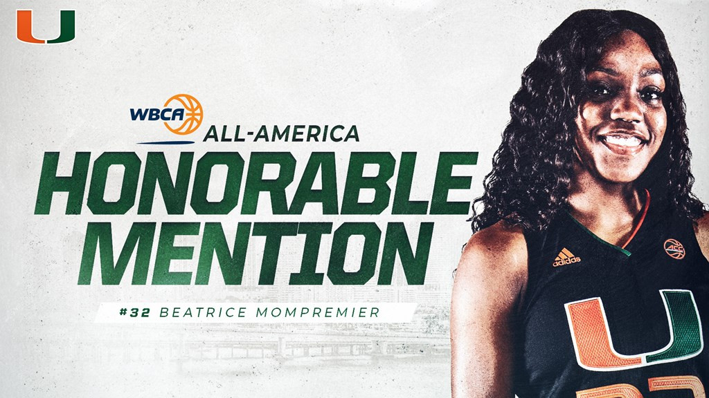 Mompremier Named WBCA All-America Honorable Mention