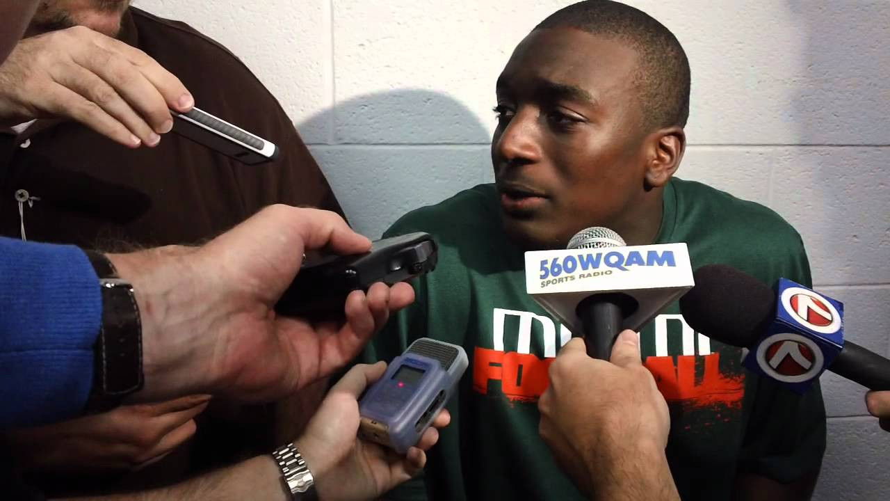 Miami-North Carolina Postgame: Duke Johnson