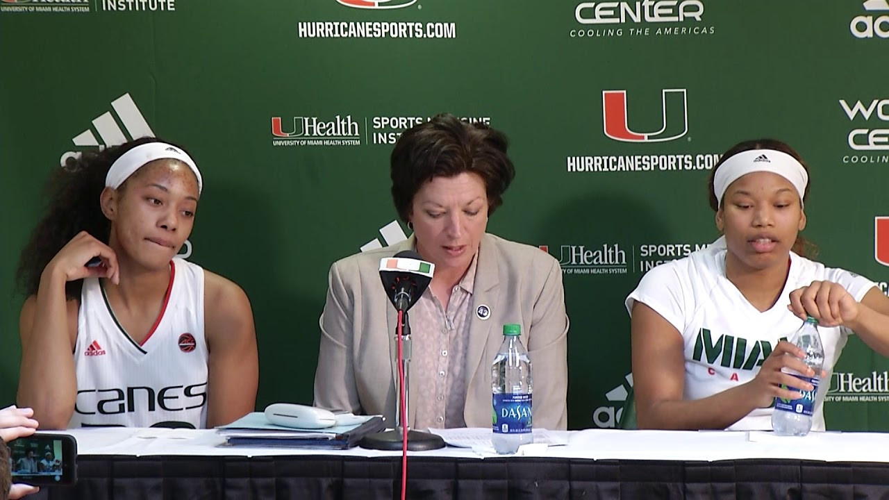 Canes WBB | Postgame Presser vs. Syracuse | 1.18.18