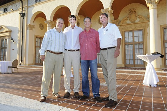 Ken Dorsey, Gino Torretta, Craig Erickson, Bernie Kosar at Gino Torretta Foundation Annual Golf Tournament & Fundraiser