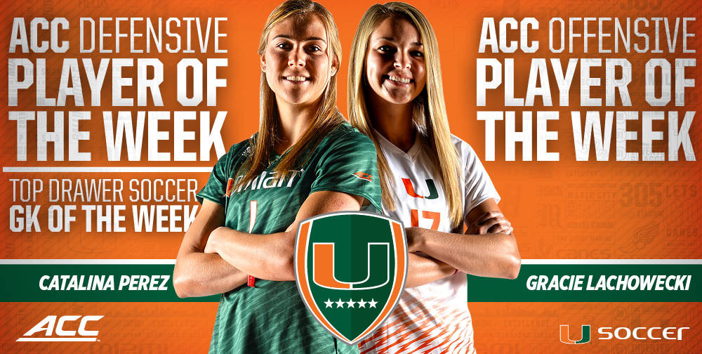 Lachowecki, Perez the ACC Players of the Week