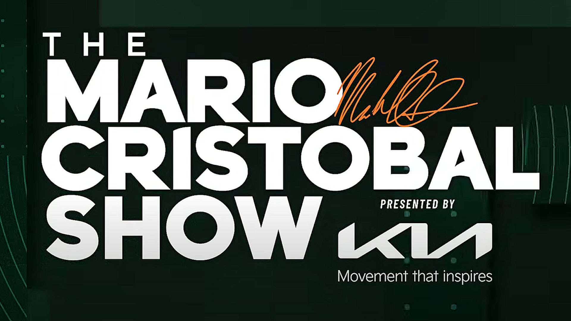 The Mario Cristobal Show Episode 1