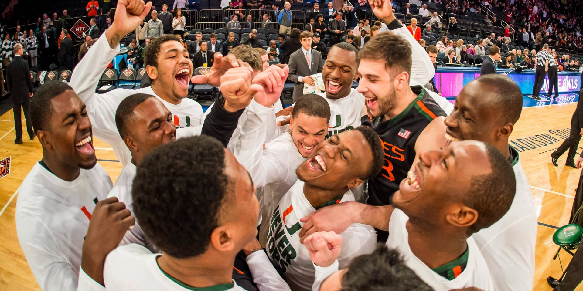 Canes Down Owls 60-57; Advance to NIT Finals