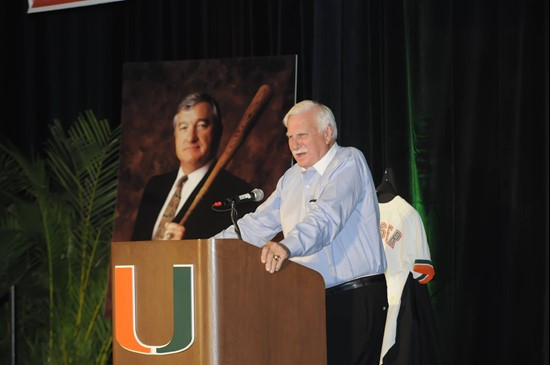 Former Miami Hurricanes football coach shares his reflections on a former colleague and friend during Ron Fraser's 