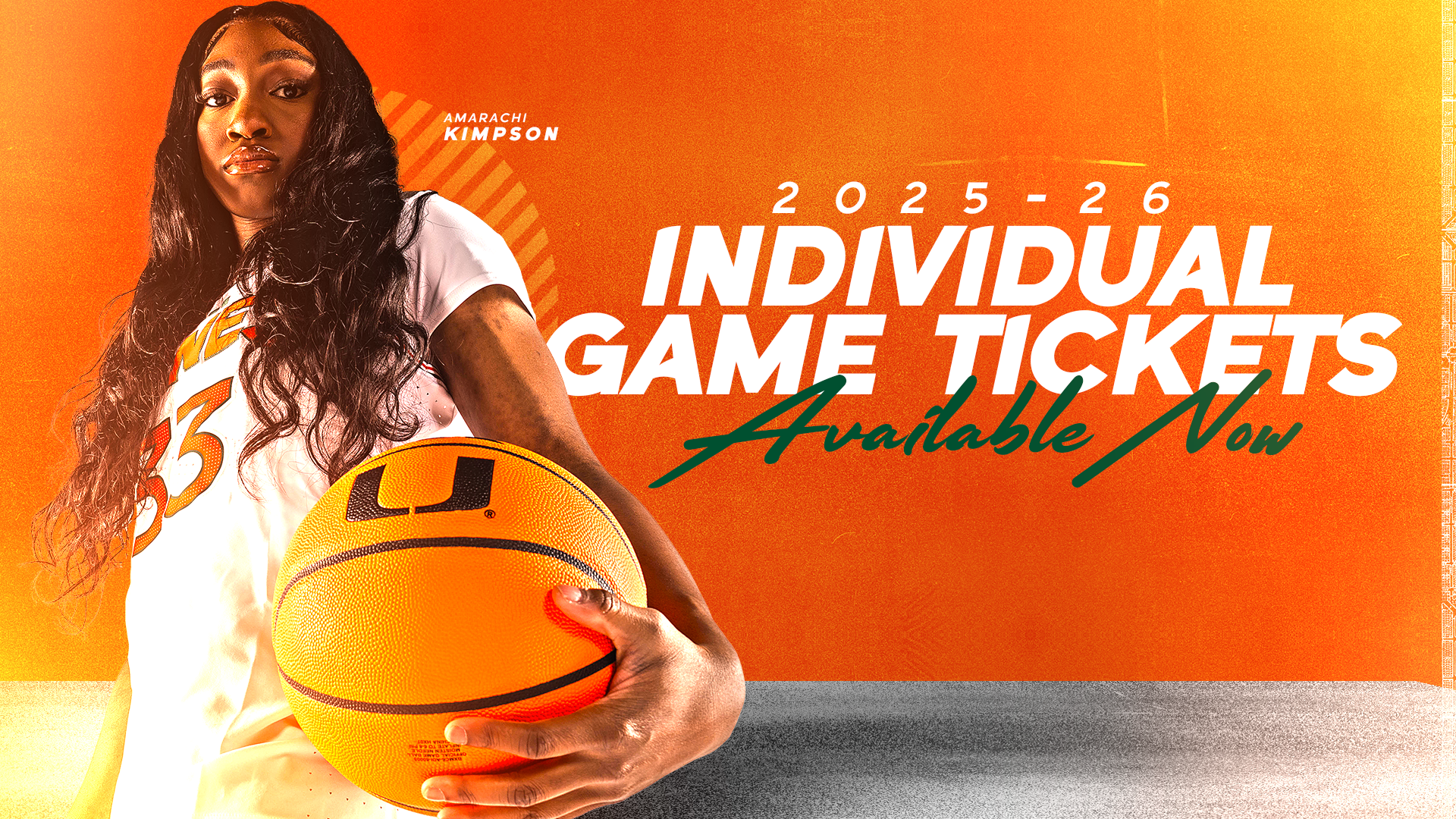 Individual Game Tickets On Sale Now!