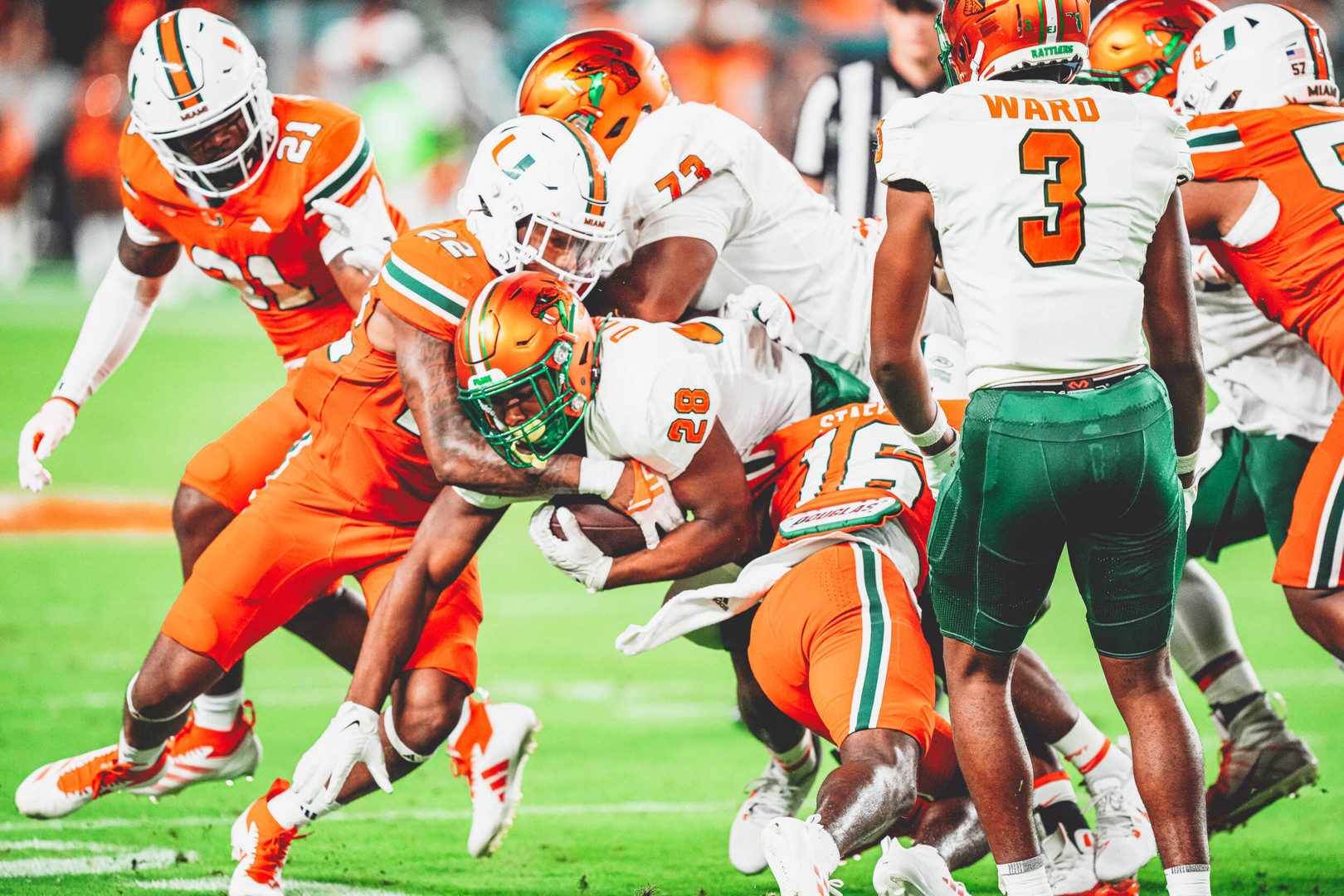 Defense Delivers Big Plays in Win over FAMU