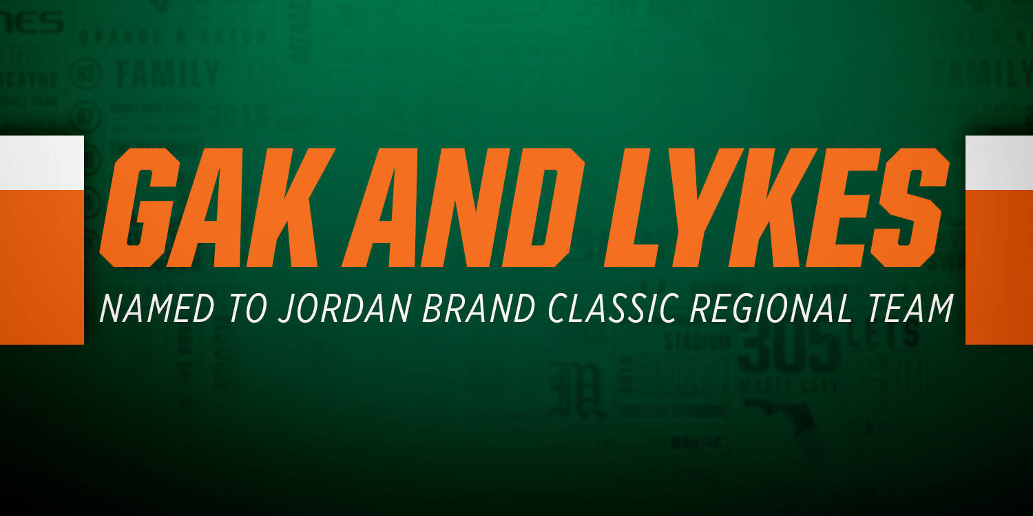 Gak and Lykes Chosen for Jordan Brand Classic Regional Game