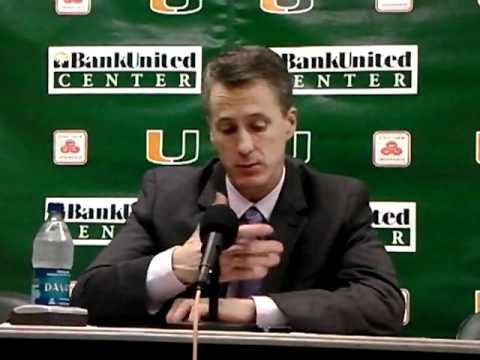 1/15/11 - Boston College Head Coach Steve Donahue