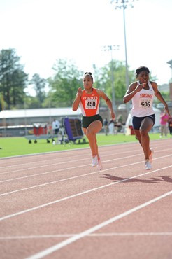 Alyssa McClure at 2013 ACC Outdoor Championships