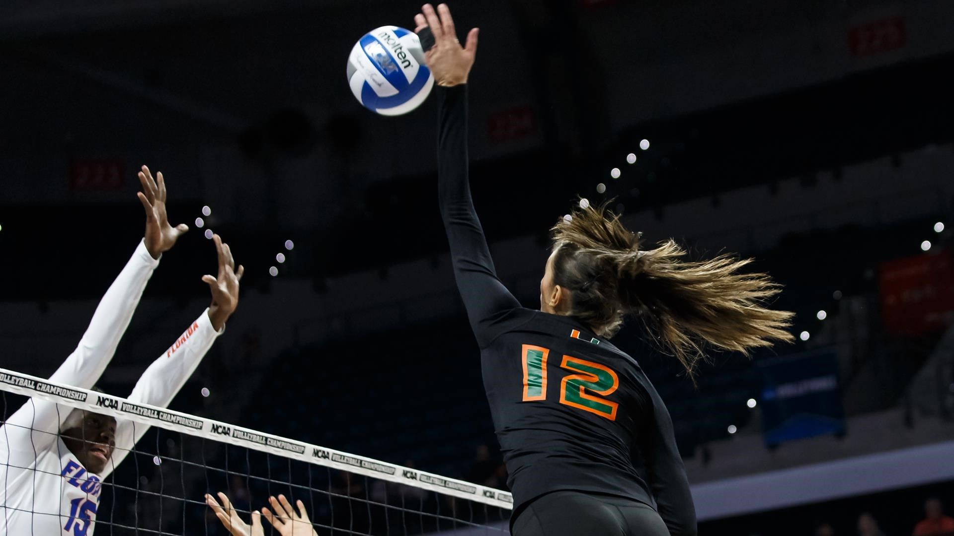 Miami Volleyball Falls at Second-Seeded Florida, 3-1