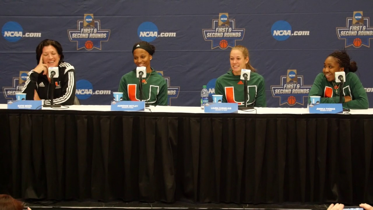 UNIVERSITY OF MIAMI | NCAA FIRST ROUND PRESS CONFERENCE | 03.17.17