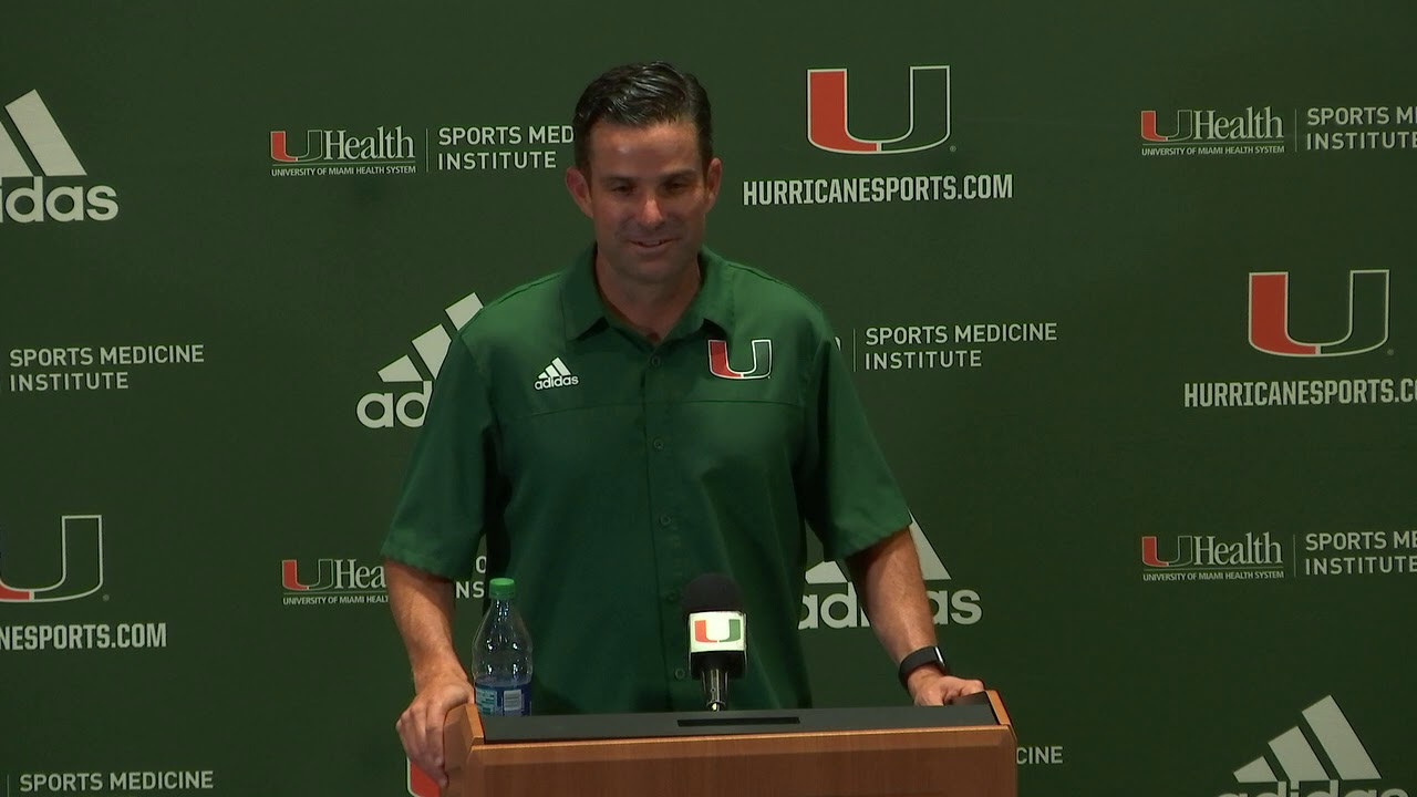 Manny Diaz | Press Conference | 8.26.19