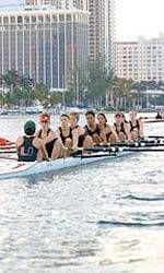 Women's Rowing Scrimmages Against Michigan State and Boston College