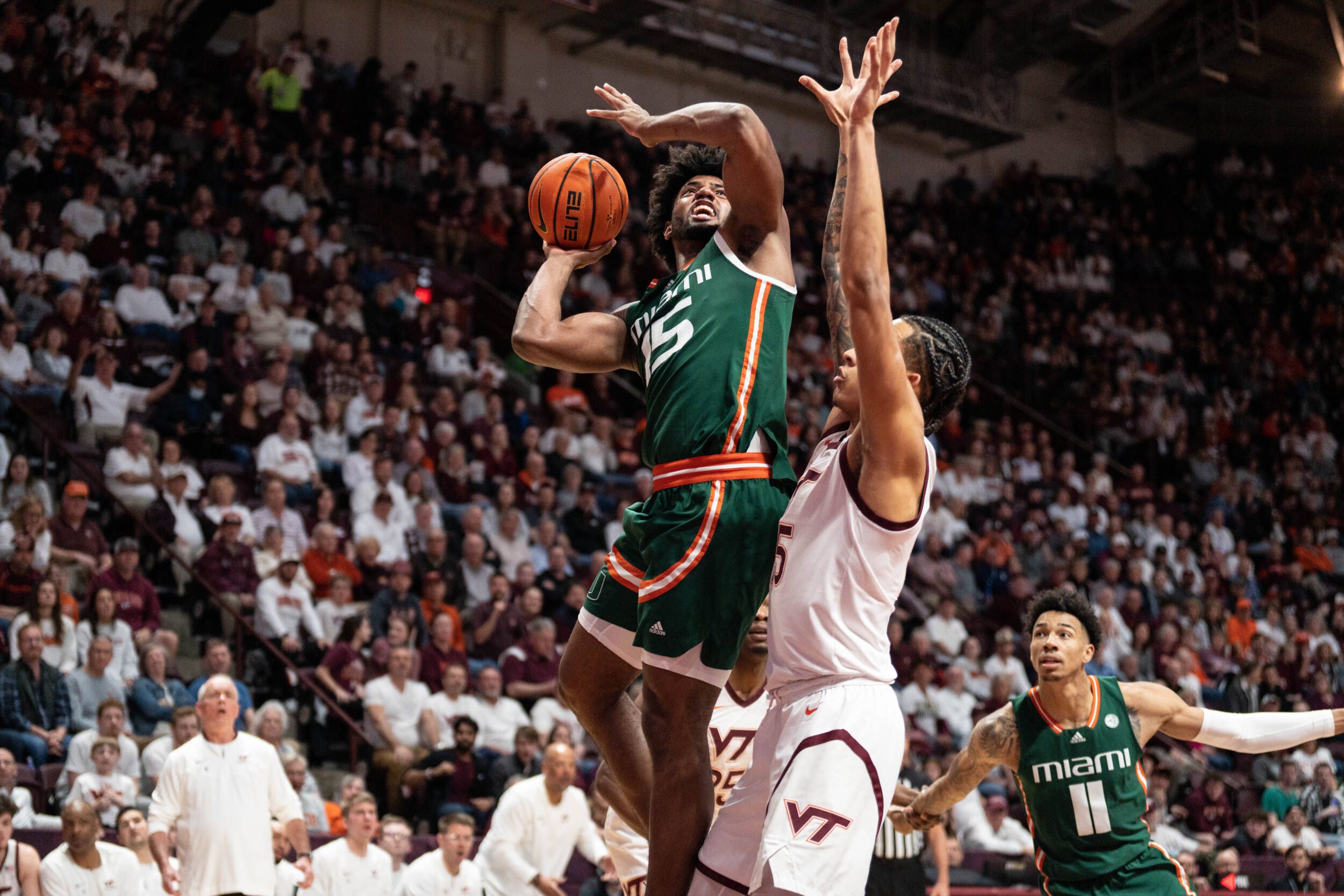 October 30, 2018: Miami Hurricanes guard Chris Lykes (0) in action