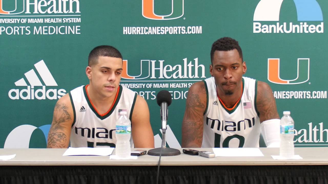 Angel Rodriguez & Sheldon McClellan | Post Game Presser Florida | 12.08.15