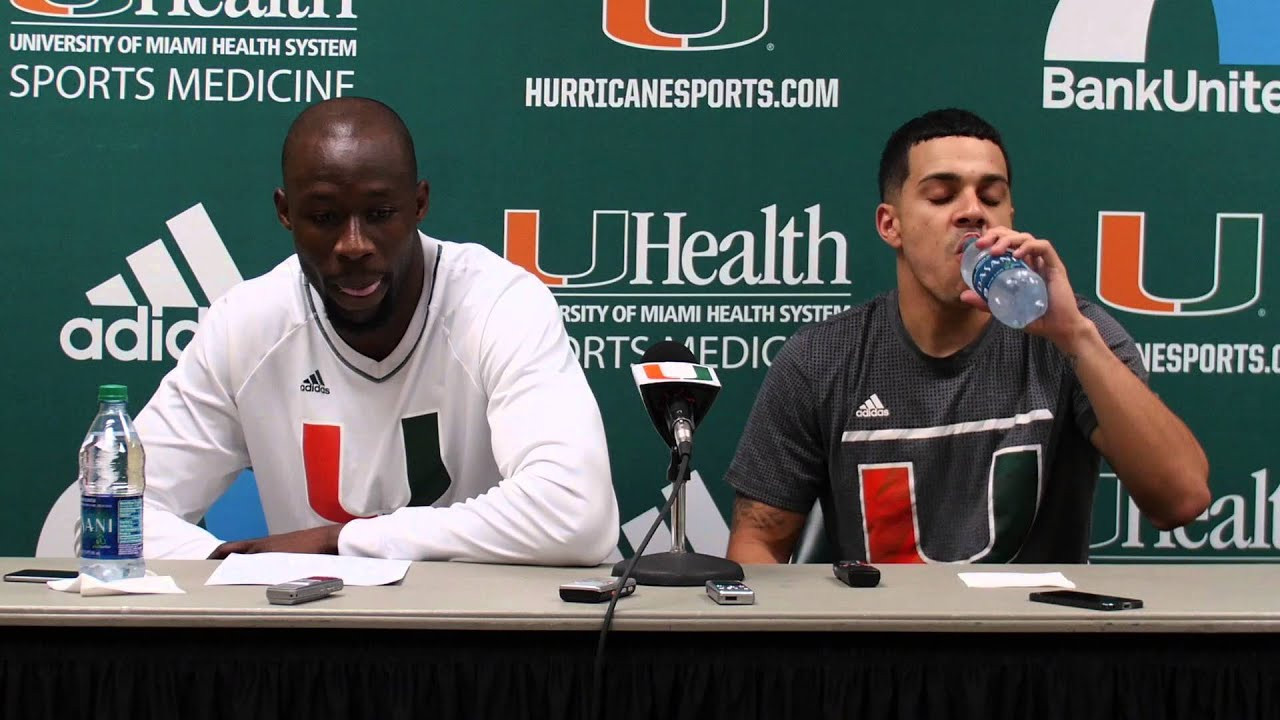 Tonye Jekiri & Angel Rodriguez | Post Game Presser Pitt | 02.09.16