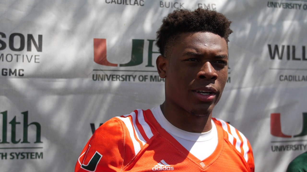 Ahmmon Richards | Spring Practice Presser | 4.13.2107