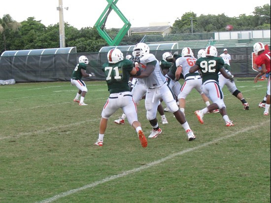 Hurricanes Football Practice (17) - 08/19/11