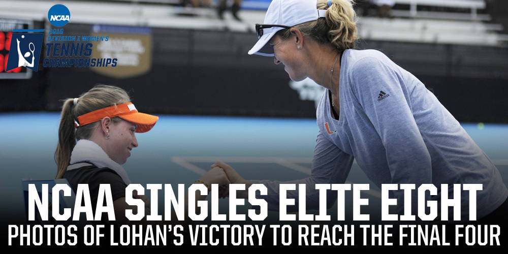 Lohan NCAA Singles Elite Eight Pictures