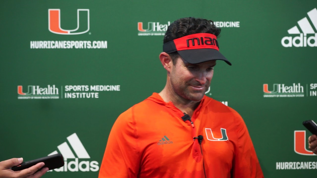 Manny Diaz | Post Practice Presser | 8.9.19