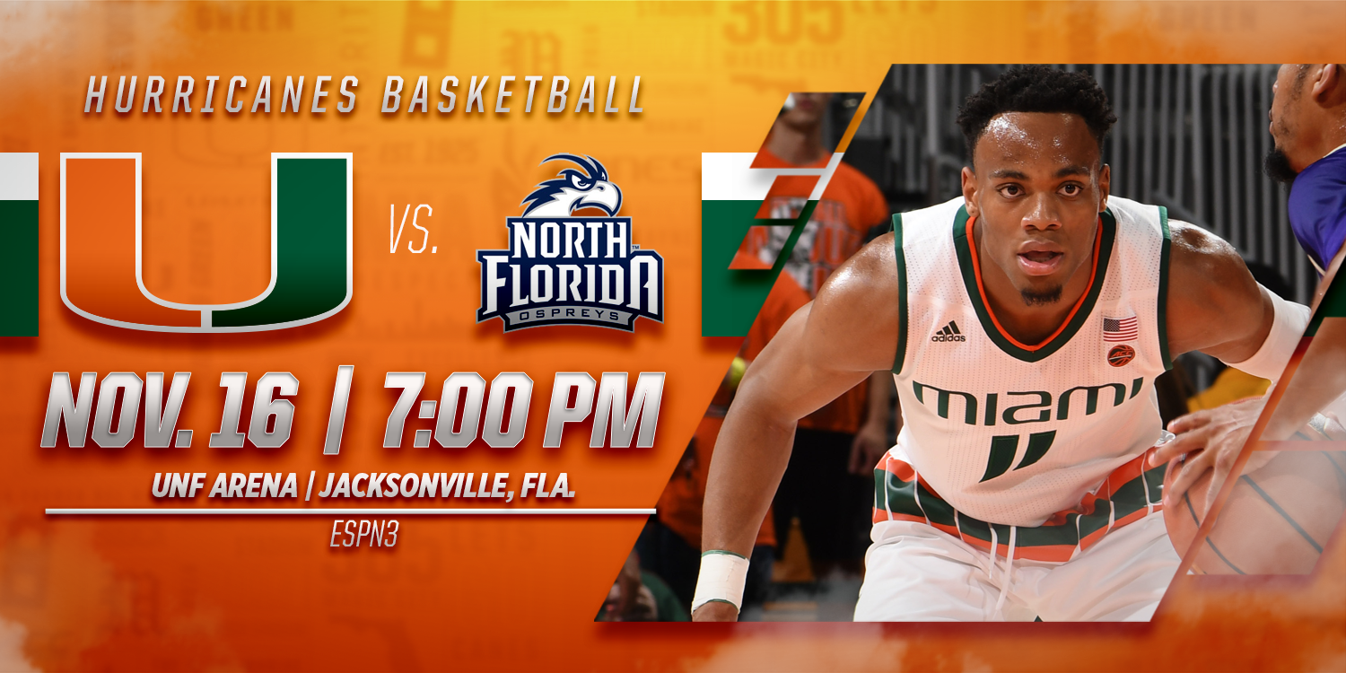 Miami at UNF - Nov. 16 - 7 p.m.