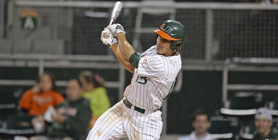 Miami vs. Boston College (March 7, 2014) - Game One. Photo by Richard Lewis.