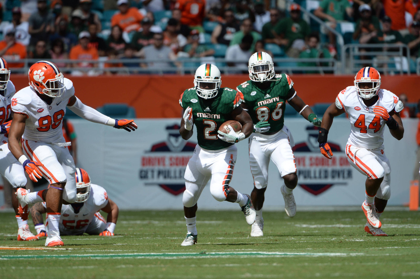 Canes Fall to Clemson