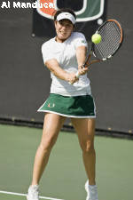 Hurricanes Place Two in NCAA Women's Singles Quarterfinals