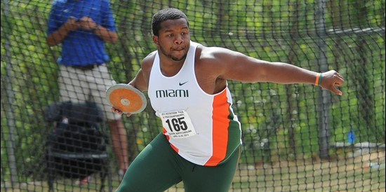 Isaiah Simmons at 2013 ACC Outdoor Championships
