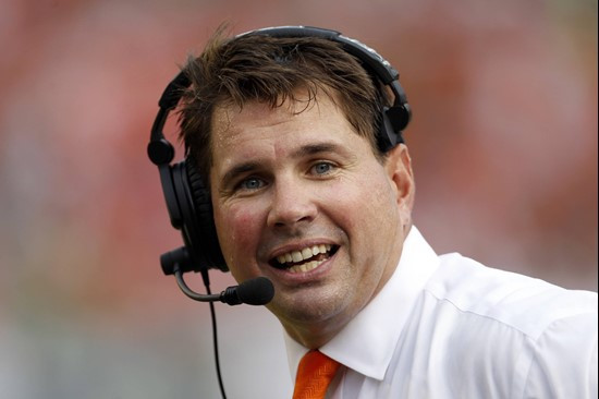 Miami head coach Al Golden looks on from the sidelines in the second quarter. (AP Photo/The Miami Herald, Al Diaz)