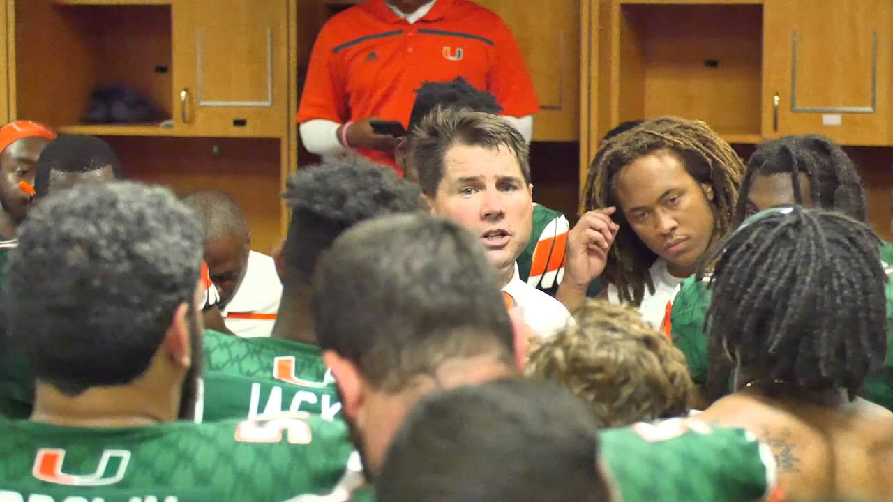 Post Game Locker Room | Virginia Tech | 10.17.15