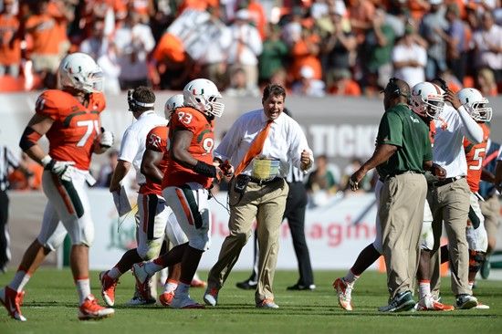 Head coach Al Golden lead the University of Miami Hurricanes to victory by beating the Georgia Tech Yellow Jackets by a score of 45-30 and improving...