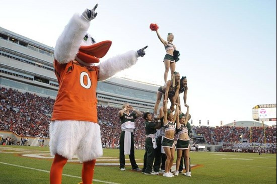 The Bird - 2011 Miami Hurricanes Football @ Virginia Tech