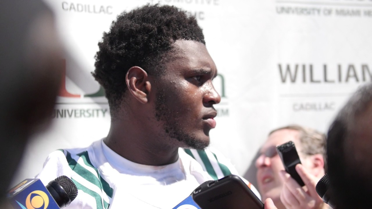 Kendrick Norton | Spring Practice Presser | 03.21.17