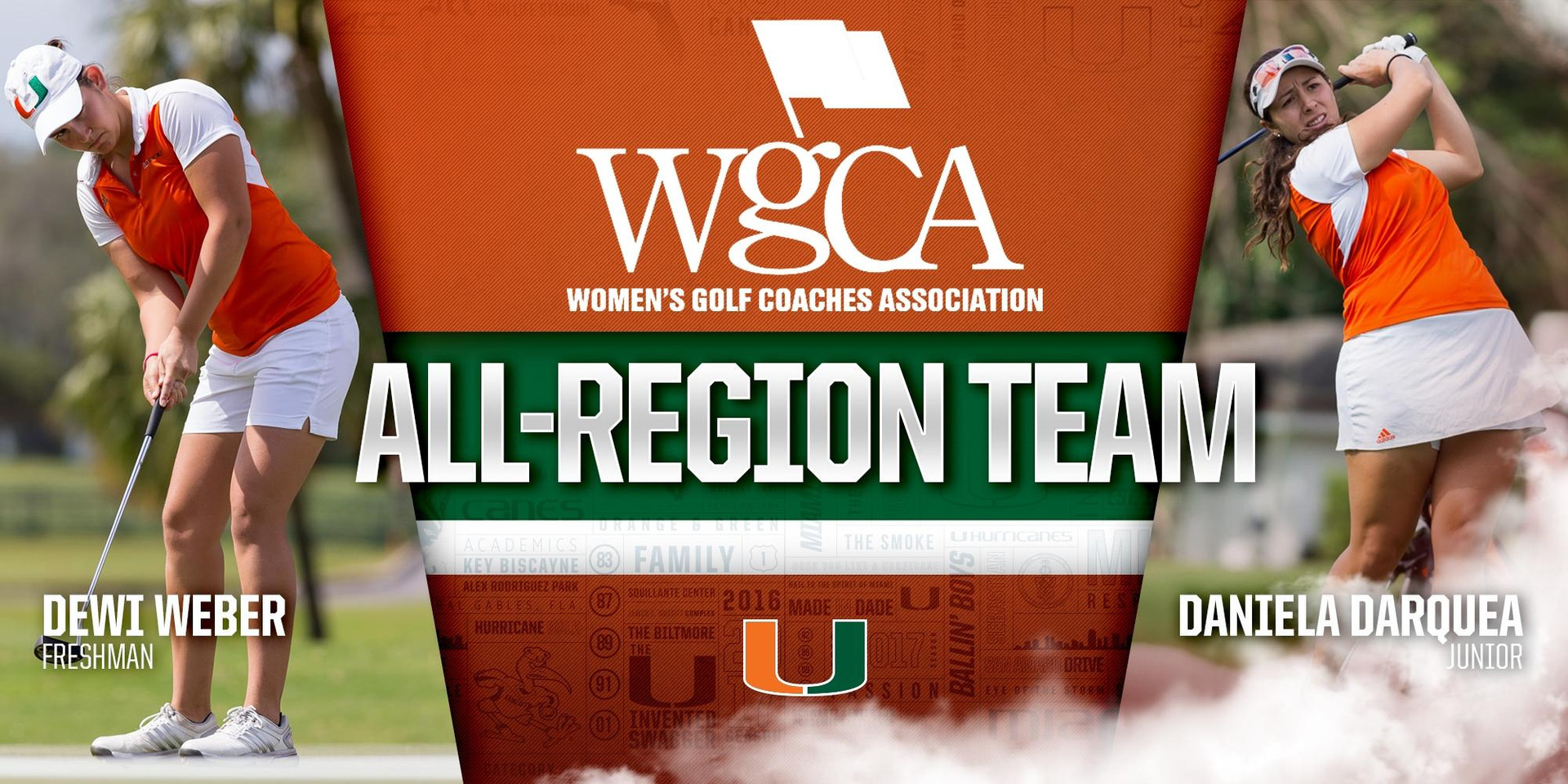 Weber and Darquea Named WGCA All-Region