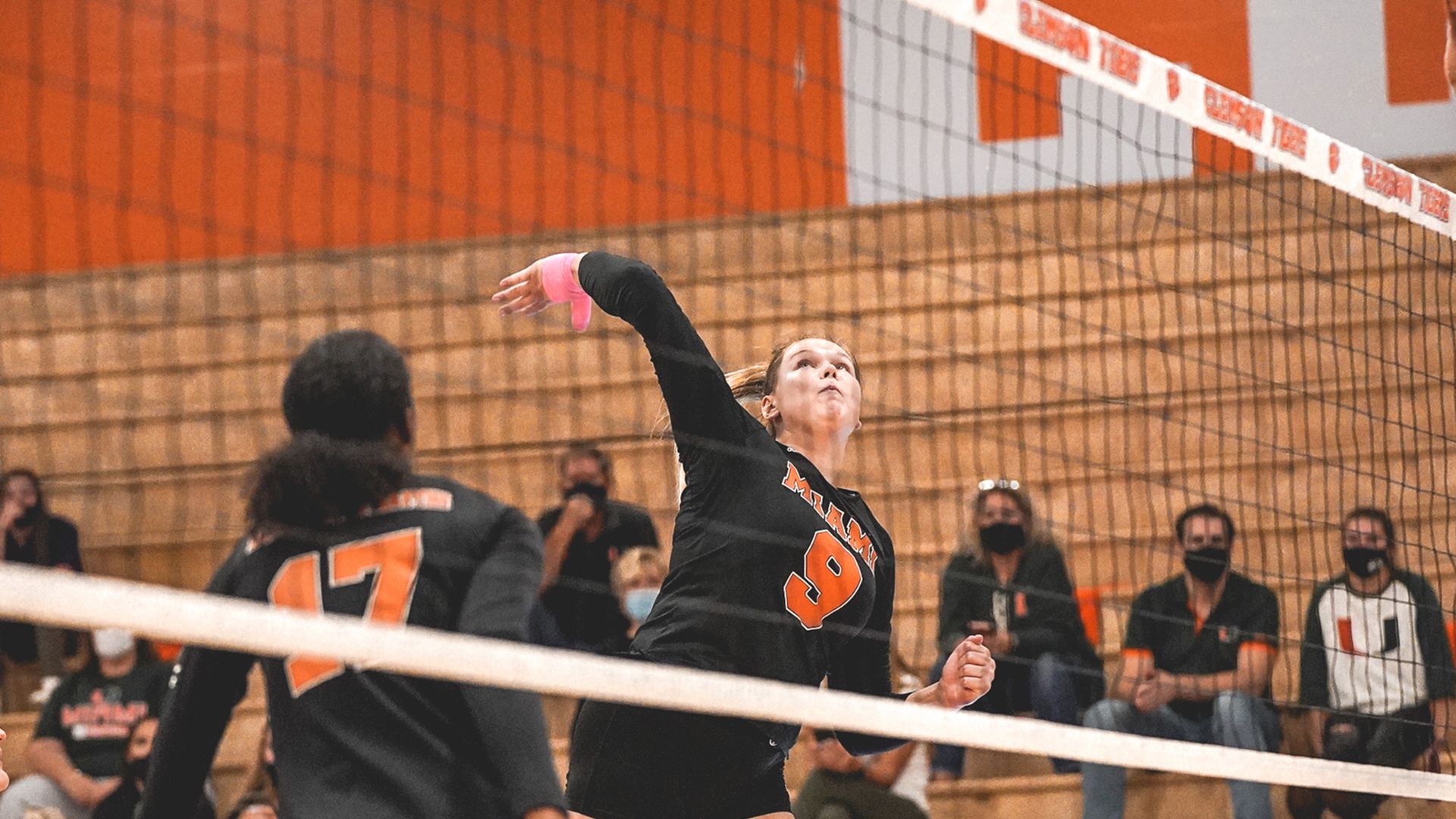 Miami Volleyball Falls to Clemson