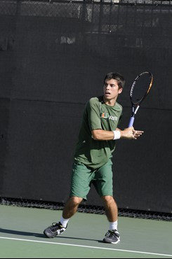 2012 Miami Hurricanes Men's Tennis Photo Day