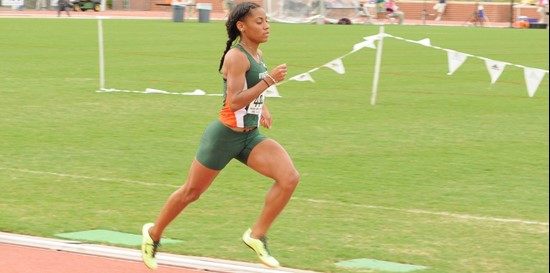 Taneisha Cordell at 2013 ACC Outdoor Championships